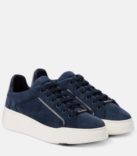 SuperSuede suede platform sneakers - Max Mara - Modalova