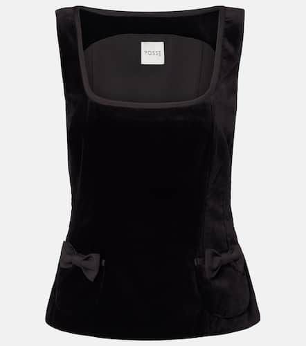 Posse Top Quincy aus Baumwollsamt - Posse - Modalova
