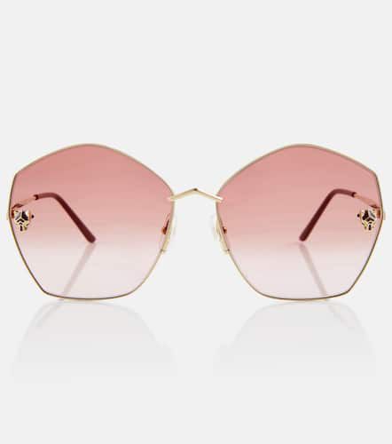 PanthÃ¨re de Cartier oversized sunglasses - Cartier Eyewear Collection - Modalova