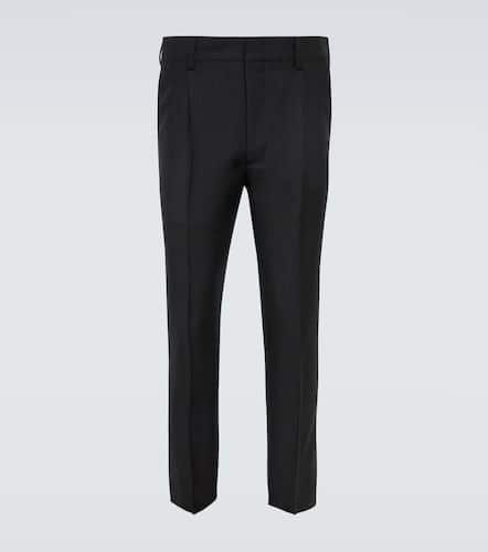 Prada Slim mohair and wool pants - Prada - Modalova