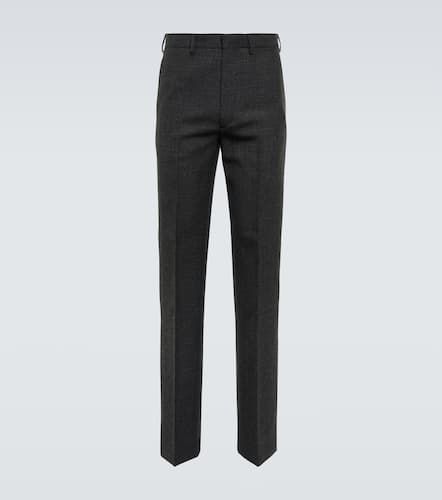 Tailored virgin wool formal pants - Prada - Modalova