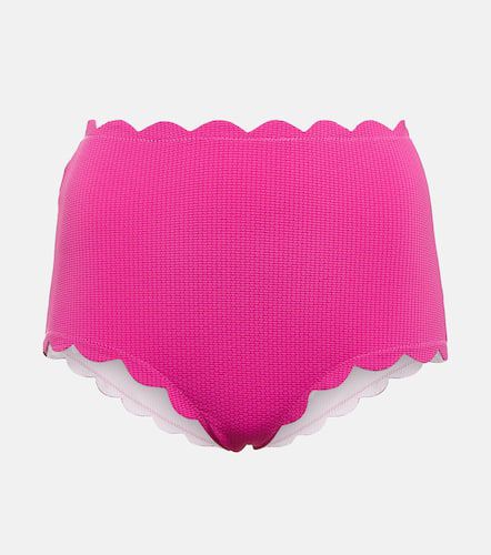 Scalloped high-rise bikini bottoms - Marysia - Modalova