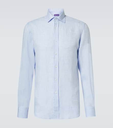 Camisa de lino - Ralph Lauren Purple Label - Modalova