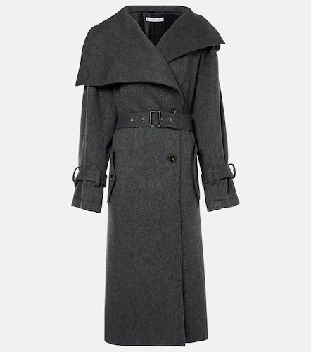 Cappotto in misto lana con cintura - Acne Studios - Modalova