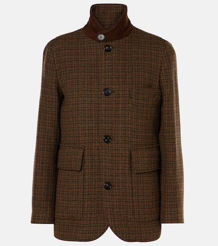 Roadster wool, cashmere, and mohair jacket - Loro Piana - Modalova