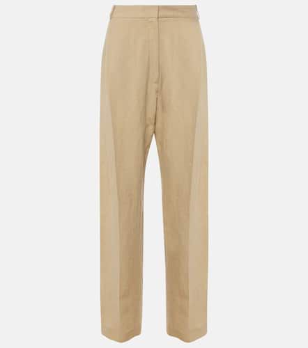 Gabrielle high-rise linen wide-leg pants - Tove - Modalova