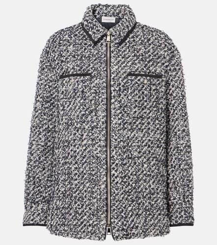 Moncler Piumino in tweed bouclé - Moncler - Modalova