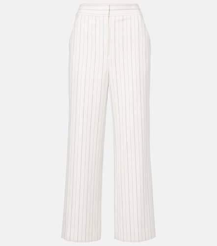 Brixton striped wide-leg pants - Veronica Beard - Modalova