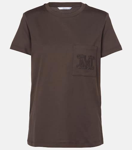 Camiseta Papaia de algodón con logo - Max Mara - Modalova