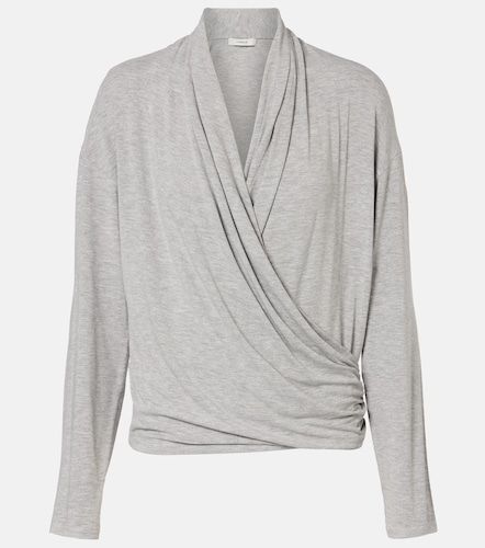 Vince Draped jersey top - Vince - Modalova