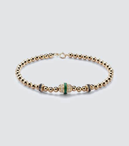 Empress Ball 18kt bracelet with emeralds and diamonds - Rainbow K - Modalova