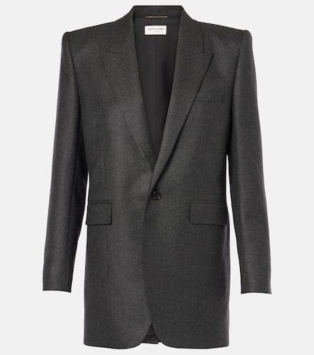 Blazer Veste aus Kaschmir - Saint Laurent - Modalova