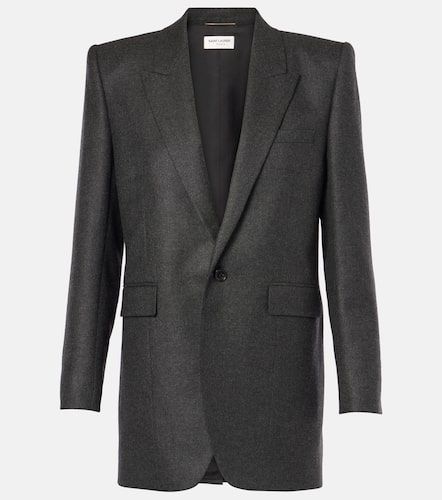 Blazer Veste de cachemir - Saint Laurent - Modalova