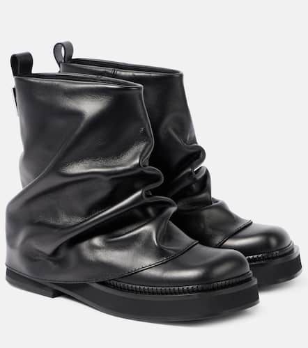 Ankle Boots Robin aus Leder - The Attico - Modalova