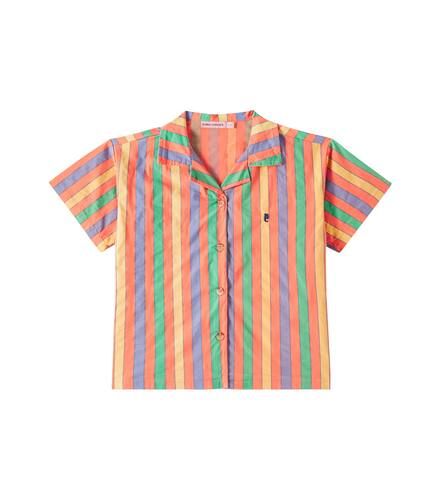 Striped cotton-blend shirt - Bobo Choses - Modalova