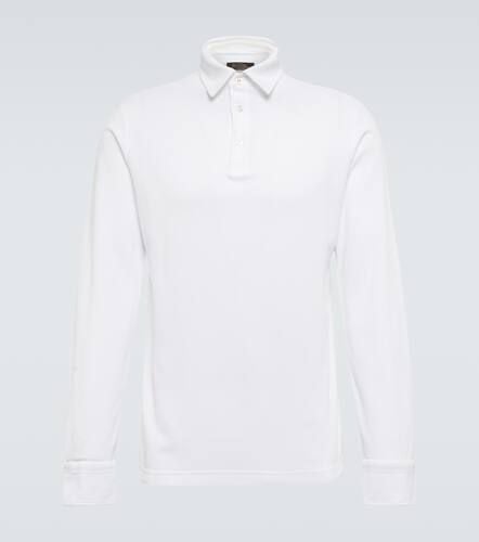 Cotton long-sleeved polo sweater - Loro Piana - Modalova