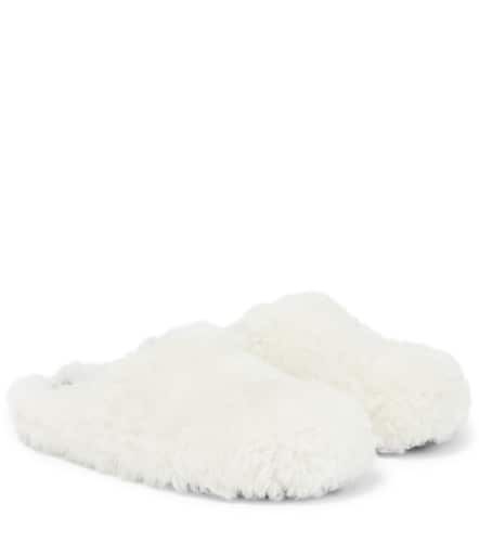 Marni Sabot shearling slippers - Marni - Modalova