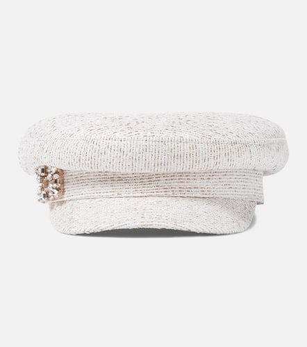 Roger Vivier Tweed newsboy cap - Roger Vivier - Modalova