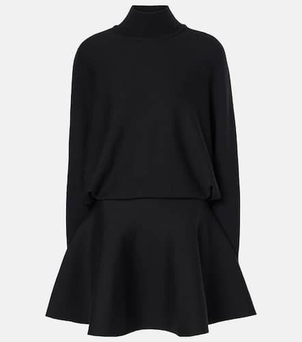 AlaÃ¯a Turtleneck wool-blend minidress - Alaia - Modalova