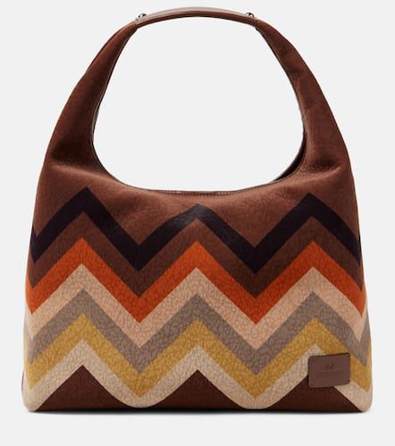 Missoni Borsa in suede con stampa - Missoni - Modalova