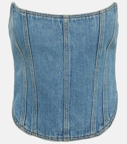 Magda Butrym Bustier-Top aus Denim - Magda Butrym - Modalova