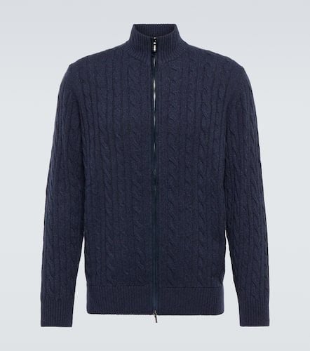 Cable-knit cashmere cardigan - Loro Piana - Modalova