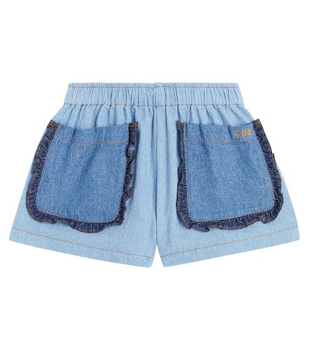 Shorts in cotone con volant - Tinycottons - Modalova