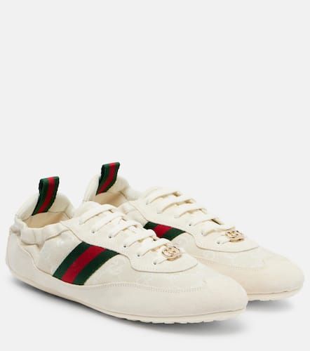 Zapatillas Shift de lona con ante - Gucci - Modalova