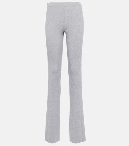 Ribbed-knit mid-rise flared pants - Dion Lee - Modalova