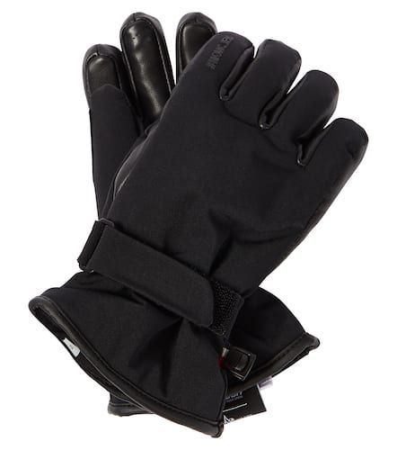 X Reusch leather-trimmed ski gloves - Moncler Grenoble Enfant - Modalova