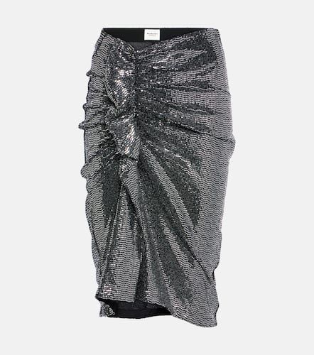 Dolene ruffled sequined tulle skirt - Marant Etoile - Modalova