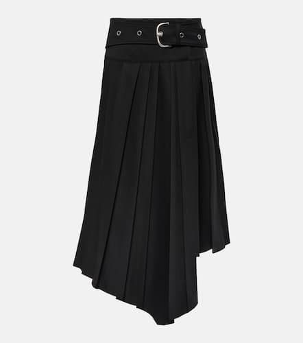 Tech Drill pleated midi skirt - Off-White - Modalova