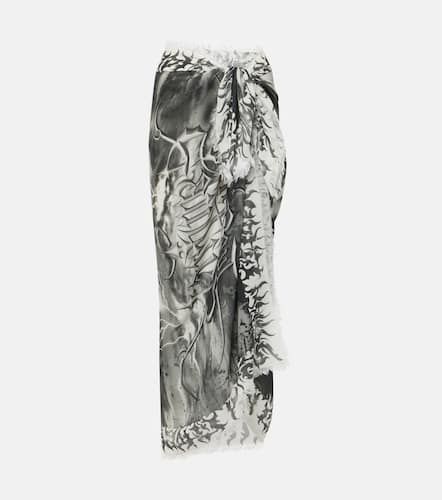 Printed beach cover-up - Jean Paul Gaultier - Modalova