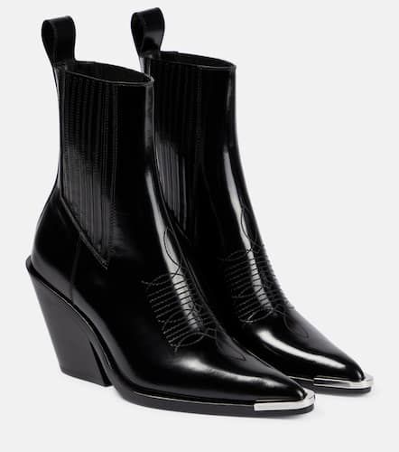 Rabanne Ankle Boots aus Leder - Rabanne - Modalova