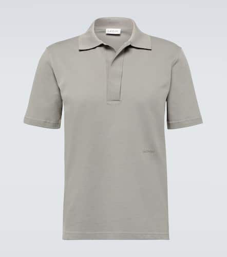 Lanvin Cotton piqué polo shirt - Lanvin - Modalova