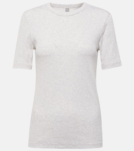 Toteme Cotton-blend jersey T-shirt - Toteme - Modalova