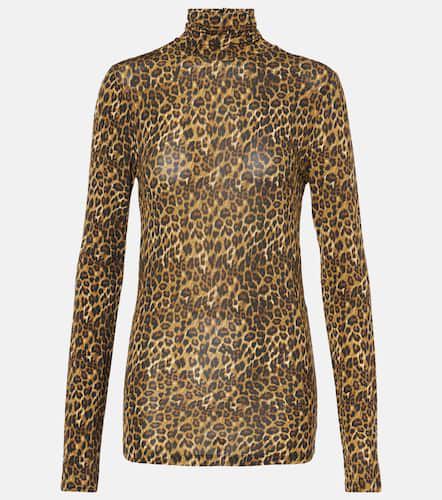 Top de cuello alto de jersey estampado - Isabel Marant - Modalova