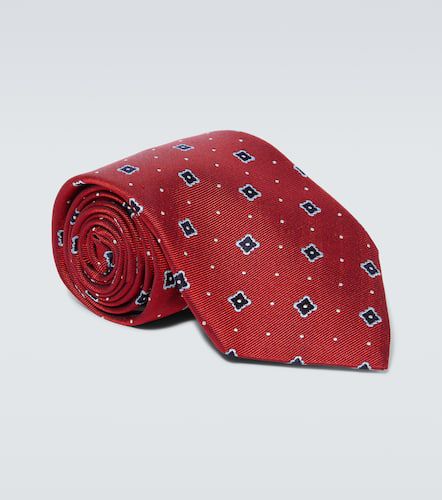 Canali Bedruckte Krawatte aus Seide - Canali - Modalova