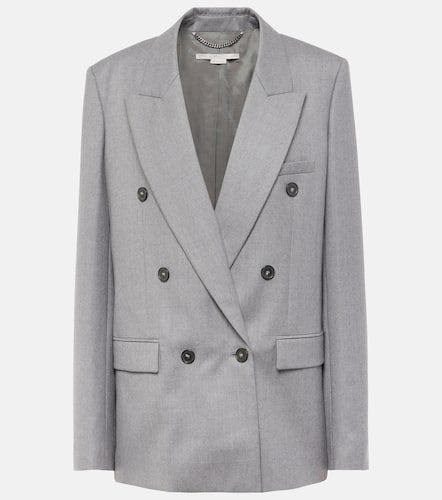 Blazer aus Wollflanell - Stella McCartney - Modalova