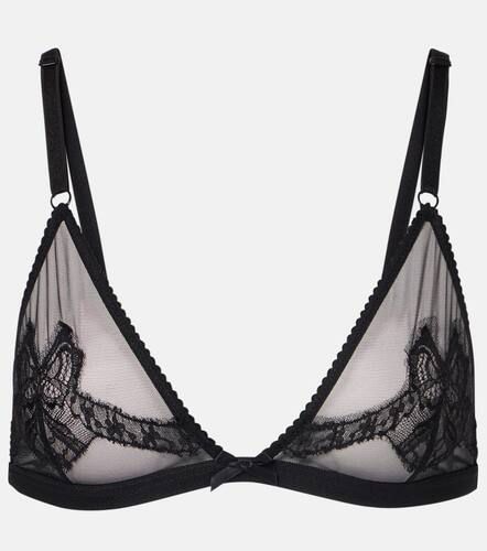 Bralette aus Tüll mit Spitze - Dolce&Gabbana - Modalova