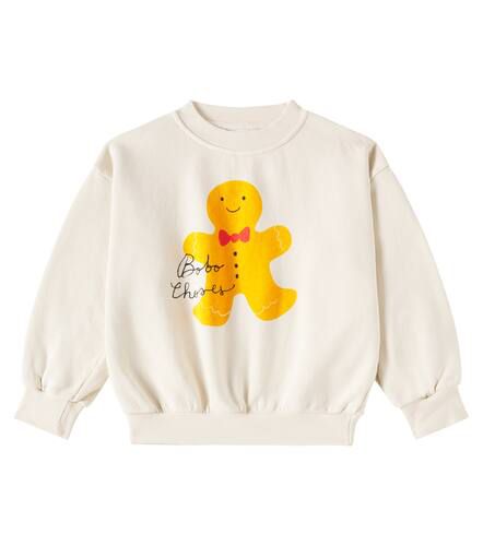 Logo printed cotton jersey sweatshirt - Bobo Choses - Modalova