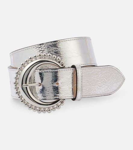 Oran metallic leather belt - Isabel Marant - Modalova