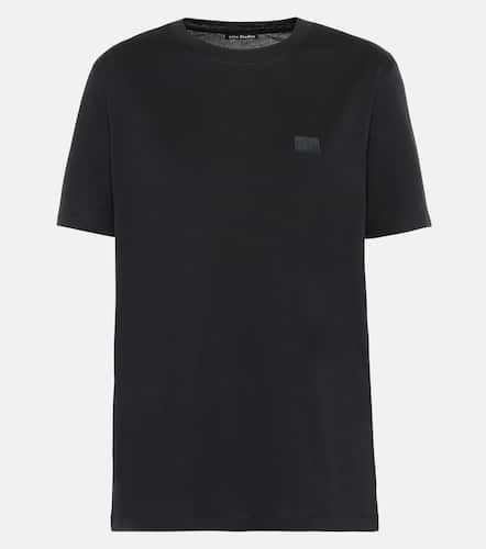 Camiseta de jersey de algodón con logo - Acne Studios - Modalova