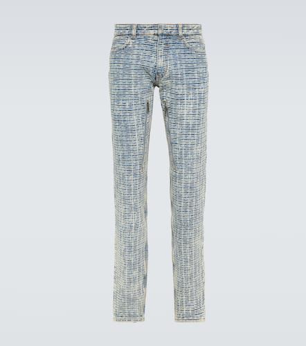 Givenchy 4G jacquard slim jeans - Givenchy - Modalova