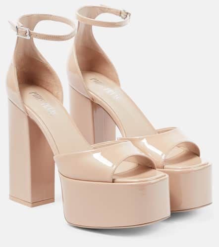 Tatiana patent leather platform sandals - Paris Texas - Modalova