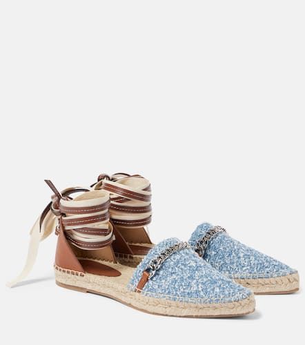 Alpargatas Gaia de bouclé de denim - Stella McCartney - Modalova