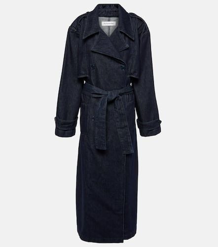 Trenchcoat Nikola aus Denim - The Frankie Shop - Modalova