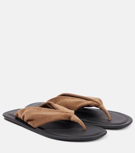 Sandalen aus Veloursleder - Brunello Cucinelli - Modalova