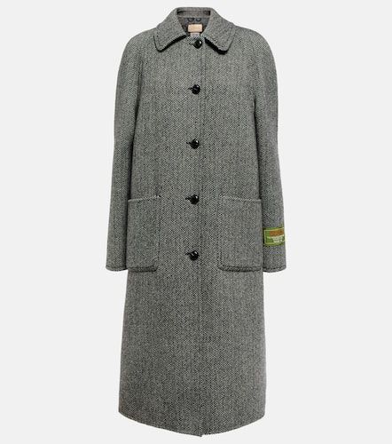 Abrigo de lana reversible con GG - Gucci - Modalova