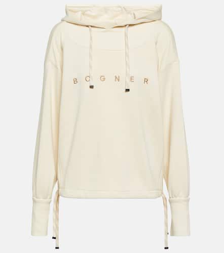 Charlet cotton-blend jersey hoodie - Bogner - Modalova
